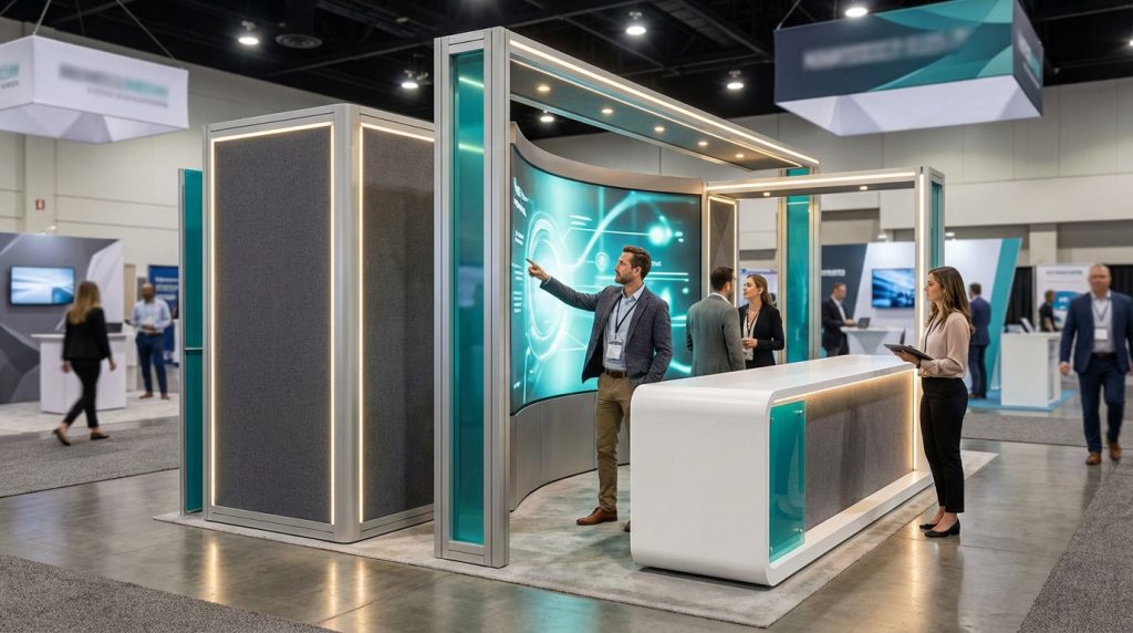 Aménagement de salon professionnel