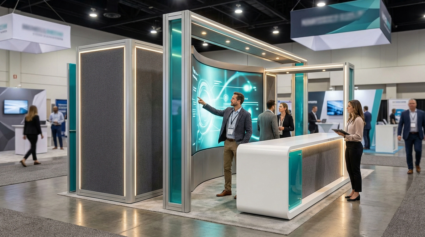 Aménagement de salon professionnel